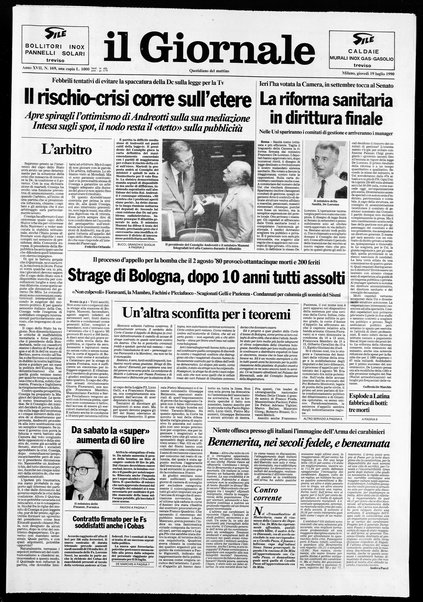 Il giornale : quotidiano del mattino